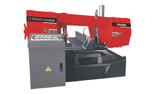 下陆GX4240旋转式带锯床