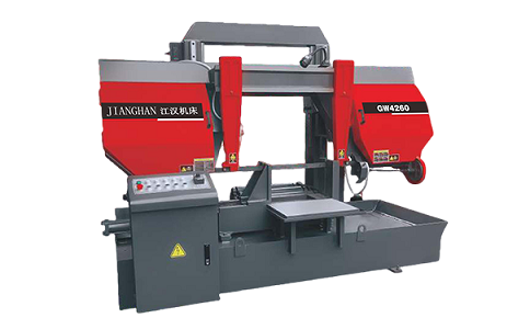 下陆龙门带锯床运行中途停止切割产生的原因是什么？